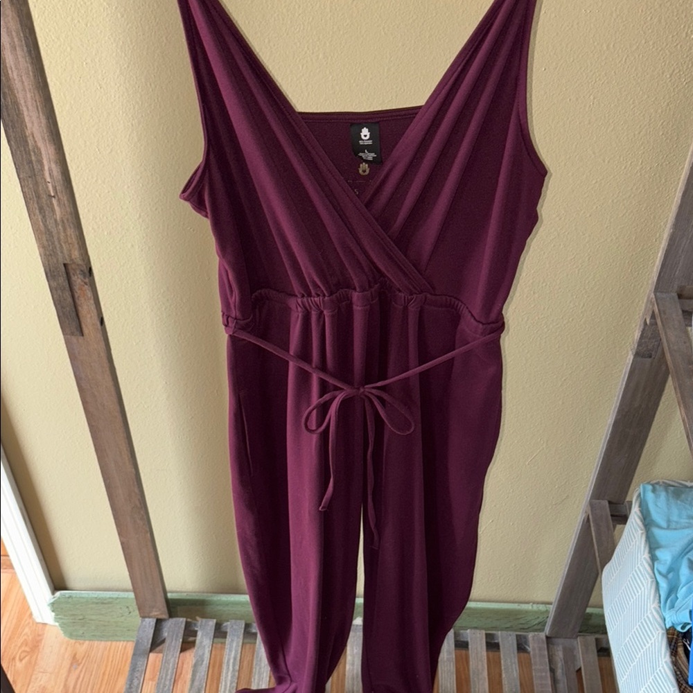 Elegant Purple Jumpsuit